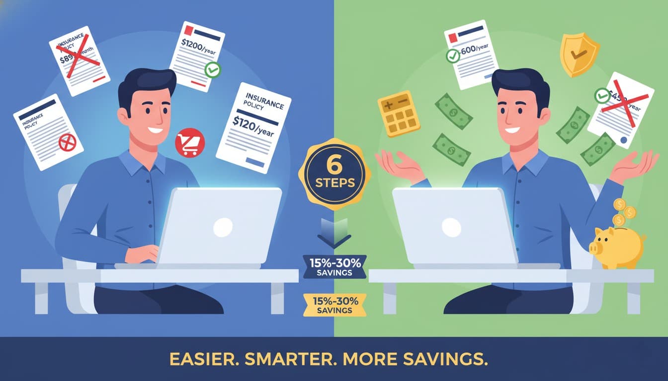 6 Essential Steps to Save Hundreds on Insurance (Without Sacrificing Coverage)